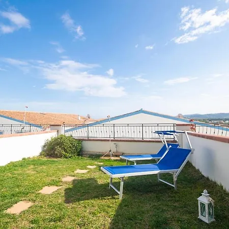 Modern Garden With Sea View, 900m Siniscola